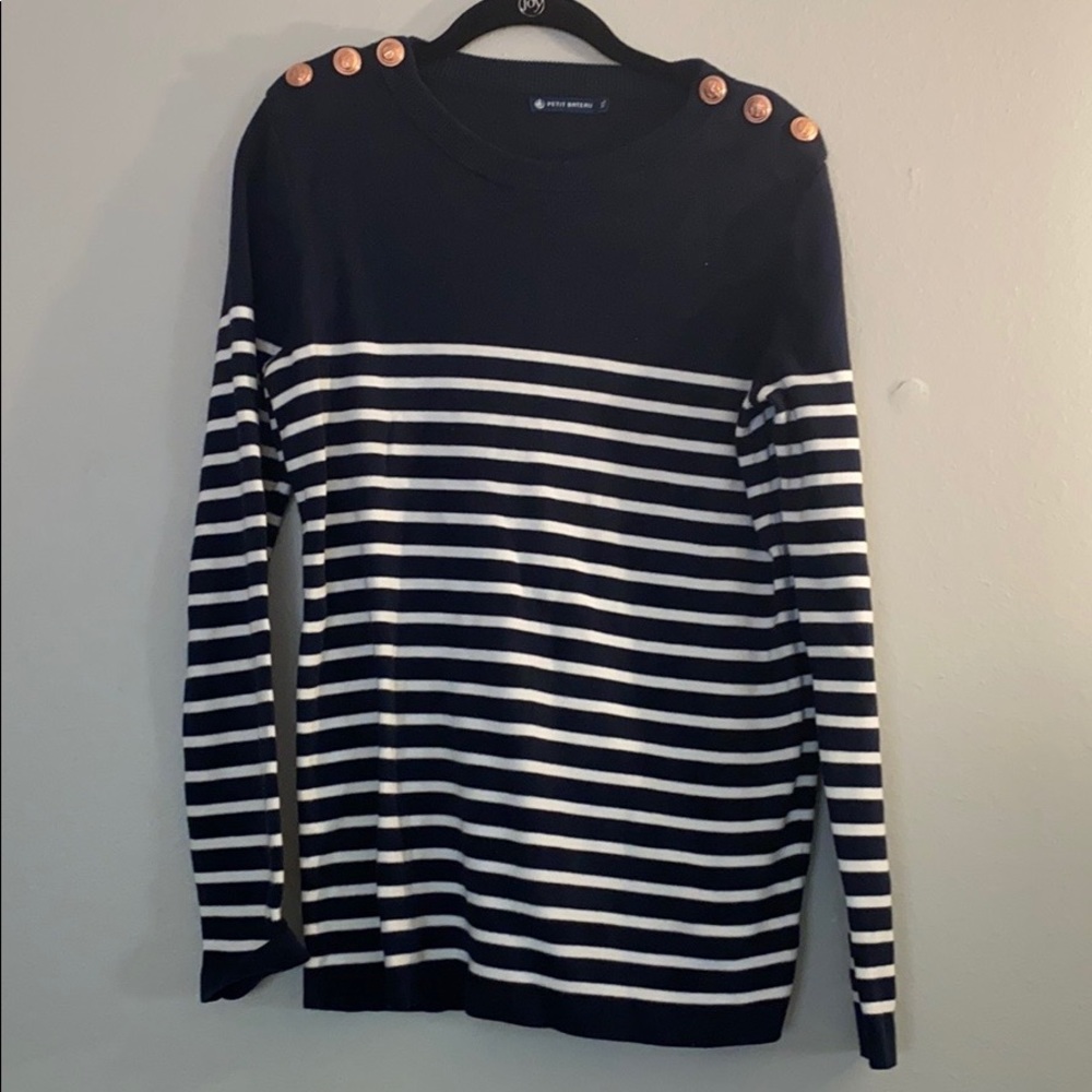 Petit Bateau striped knit sweater